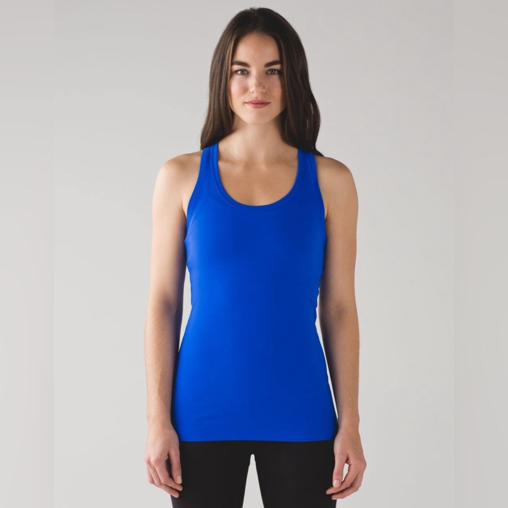 Lululemon Cool Racerback II Tank - Blue - Size 6